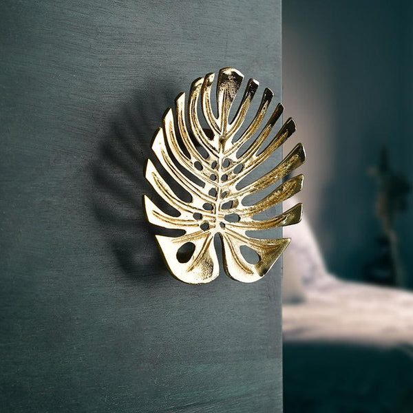 Buy Monstera Muse Handmade Door Handle Door Handle from Vaaree