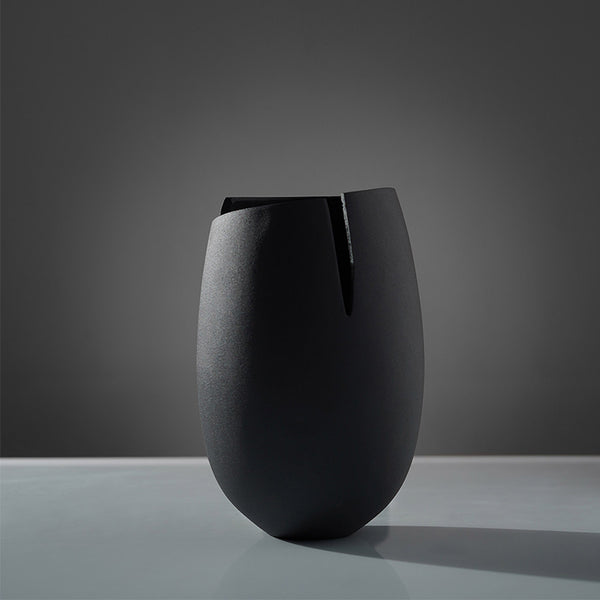 Buy Esti Raw Grey Vase Vase from Vaaree