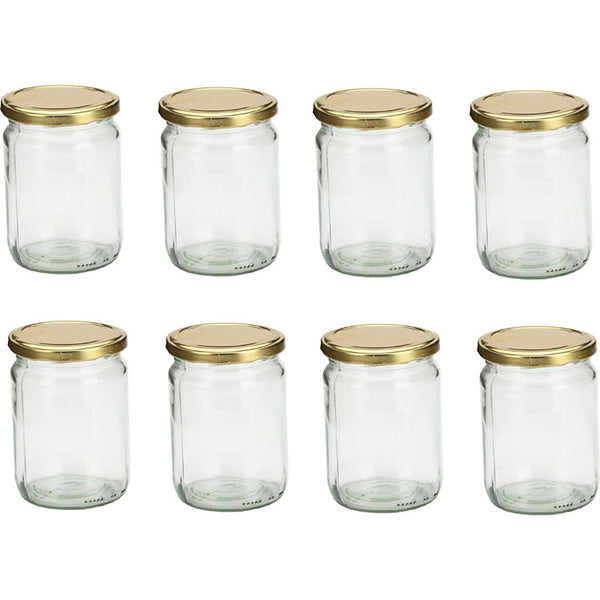 Buy Serga Storage Jar (500 ML) - Set Of Eight Jar from Vaaree