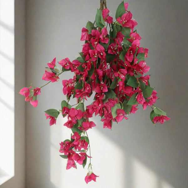 Buy Faux Bougainville Vine Bunch - Pink Artificial Flowers from Vaaree