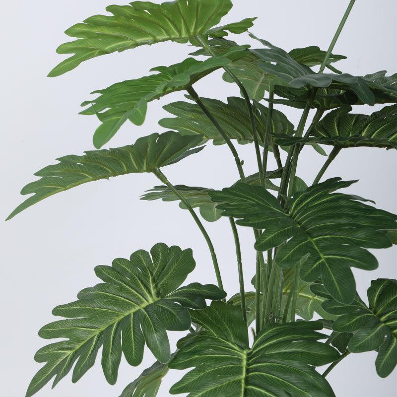 Buy Faux Horse Head Philodendron Plant With Pot - 2.13 ft Artificial Plants from Vaaree