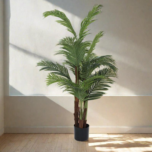 Buy Faux Long Butterfly Palm Plant With Pot - 4.92 ft Artificial Plants from Vaaree