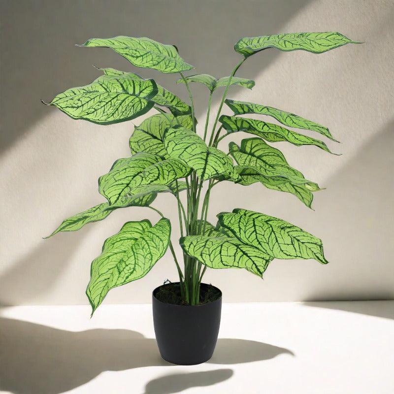 Buy Faux Silk Plant With Pot - 2.13 ft Artificial Plants from Vaaree