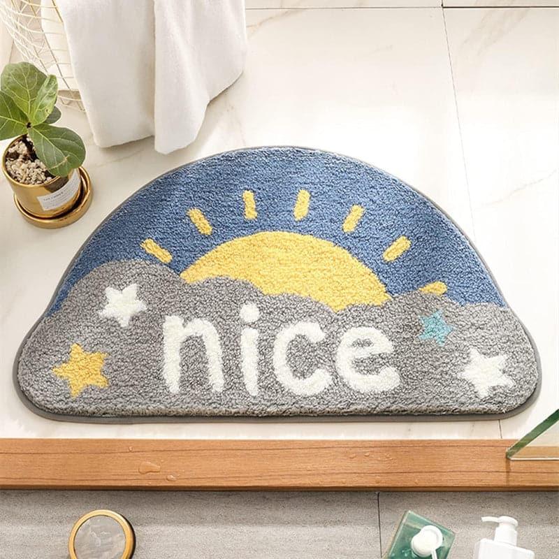 Buy Rise And Shine Bathmat Bath Mats from Vaaree