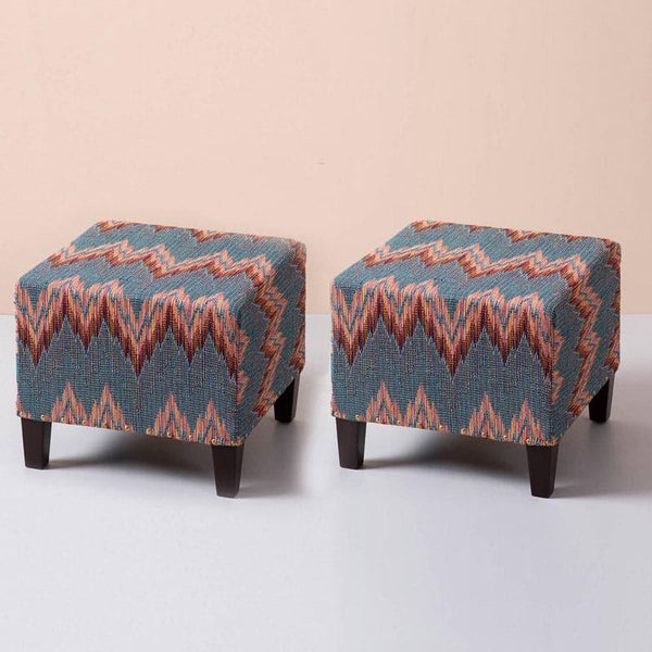 Buy Heere Wooden Stool - Set Of Two Benches & Stools from Vaaree