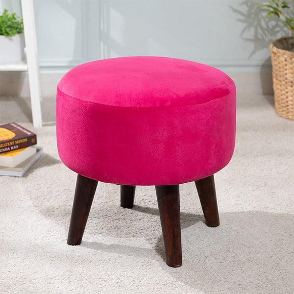 Buy Lola Velvet Stool Benches & Stools from Vaaree