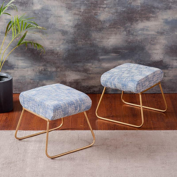 Buy Niarna Metallic Stool - Set Of Two Benches & Stools from Vaaree