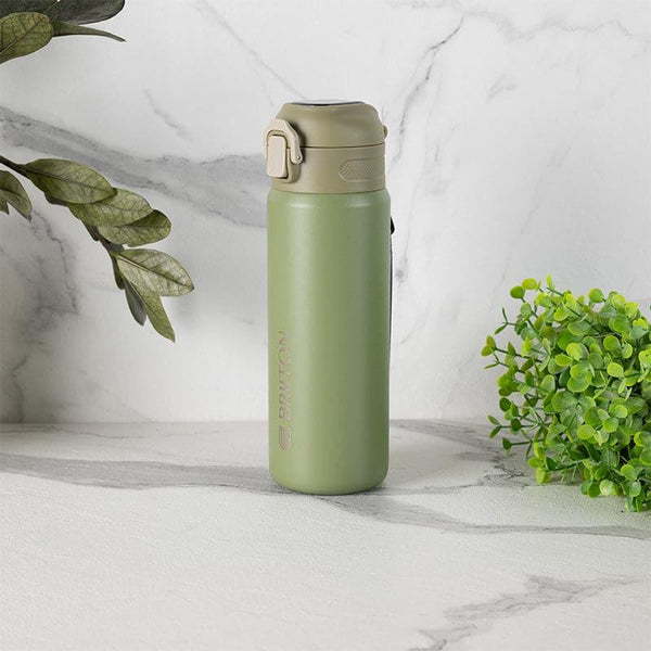 Buy Hydro Harbor Hot & Cold Thermos Hot & Cold Thermos Water Bottle (Green) - 650 ML Bottle from Vaaree