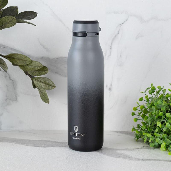 Buy Juno Sip Hot & Cold Thermos Water Bottle (Black & Grey) - 750 ML Bottle from Vaaree