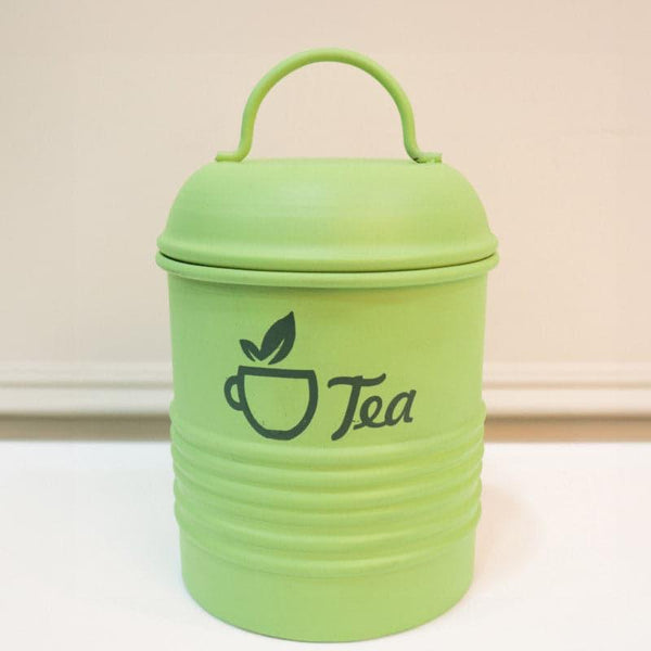 Buy Ferrous Fun Tea Storage Container (2000 ML) - Green Container from Vaaree