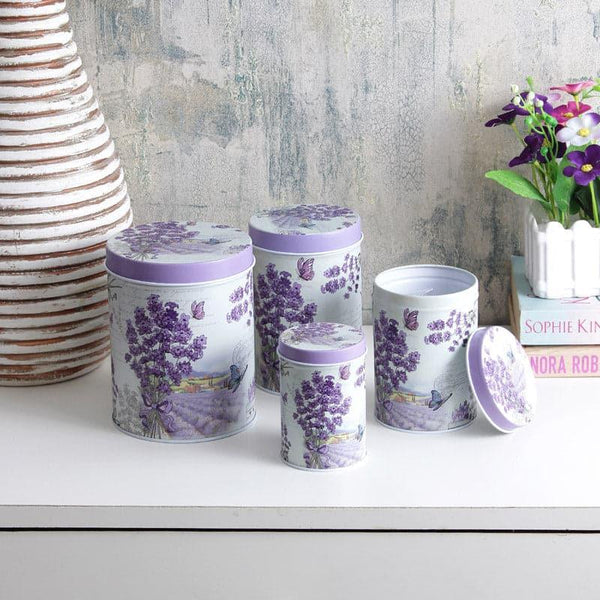 Buy Lavender Lush Storage Box - Set Of Four Container from Vaaree