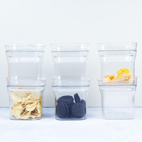 Buy Ozzy Storage Jar (600 ML) - Set Of Six Container from Vaaree