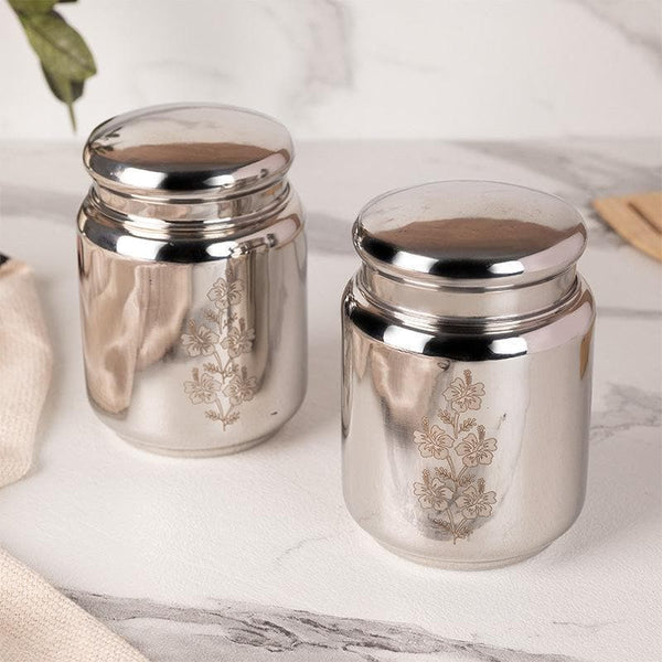 Buy Ruchira Storage Jar (1000 ML) - Set Of Two Container from Vaaree