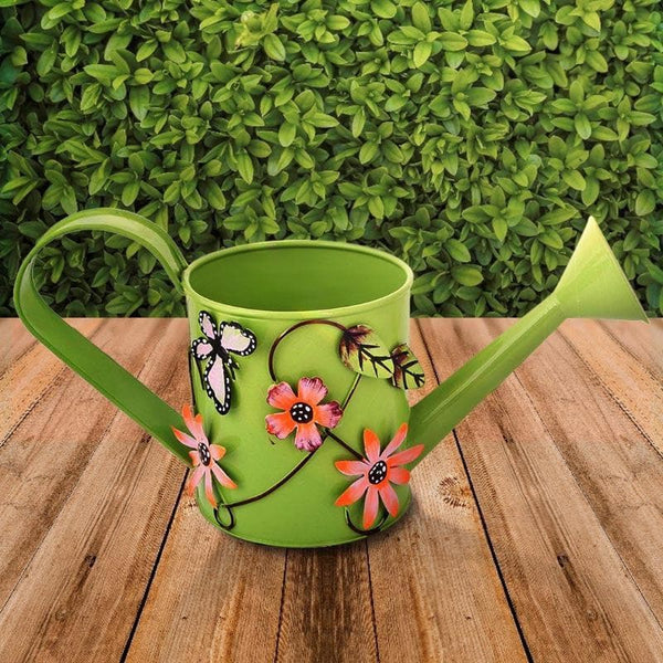 Buy Twined Floral Water Can - Green Garden Tools from Vaaree