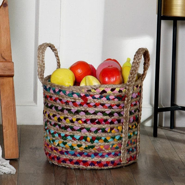 Buy Alma Natural Fiber Basket Laundry Basket from Vaaree