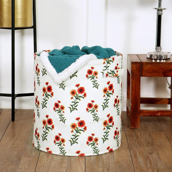 Buy Blossom Space Storage Basket Laundry Basket from Vaaree