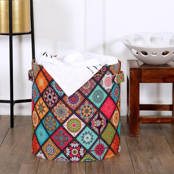 Buy Multi Bin Storage Basket Laundry Basket from Vaaree