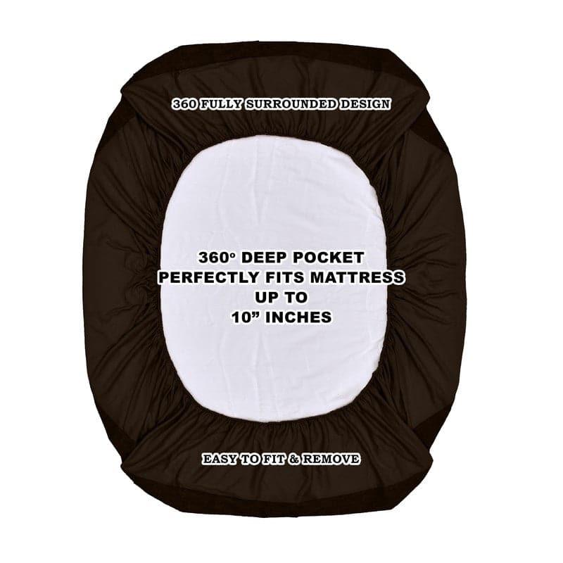 Buy Medina Waterproof Mattress Protector - Coffee Mattress Protector from Vaaree