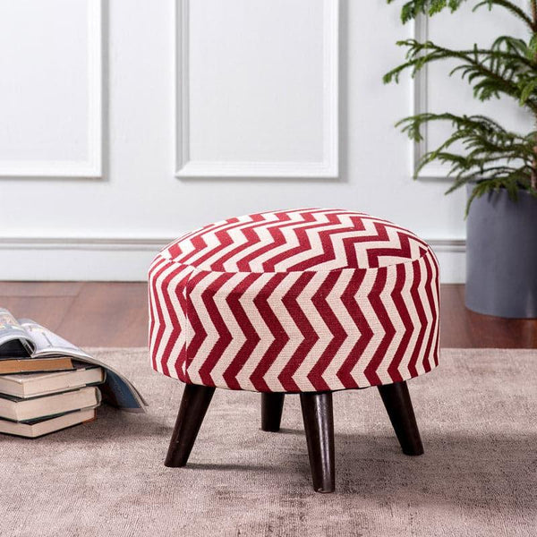 Buy Bevyn Cotton Ottoman Ottomans & Pouffe from Vaaree