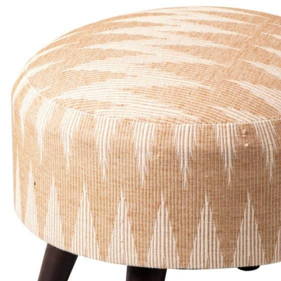 Buy Cyvon Cotton Ottoman - Set Of Two Ottomans & Pouffe from Vaaree