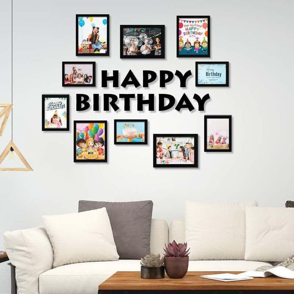 Buy Mamory Magic Photo Frame Collage - Set Of Ten Photo Frames from Vaaree