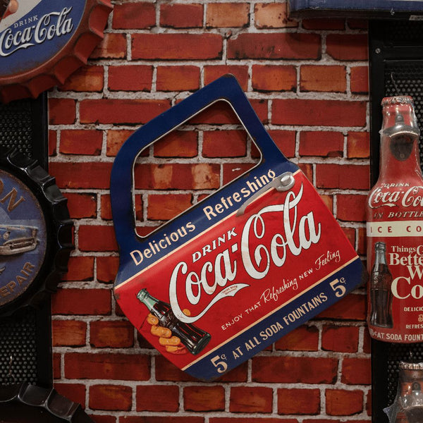 Buy Coca-Cola Retro Car Door Wall Accent Wall Accents from Vaaree