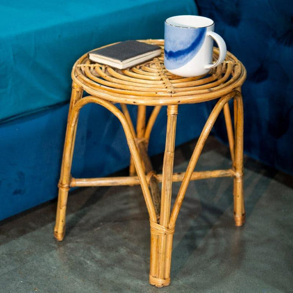 Buy Endymoin Rattan Accent Table Side & Bedside Tables from Vaaree