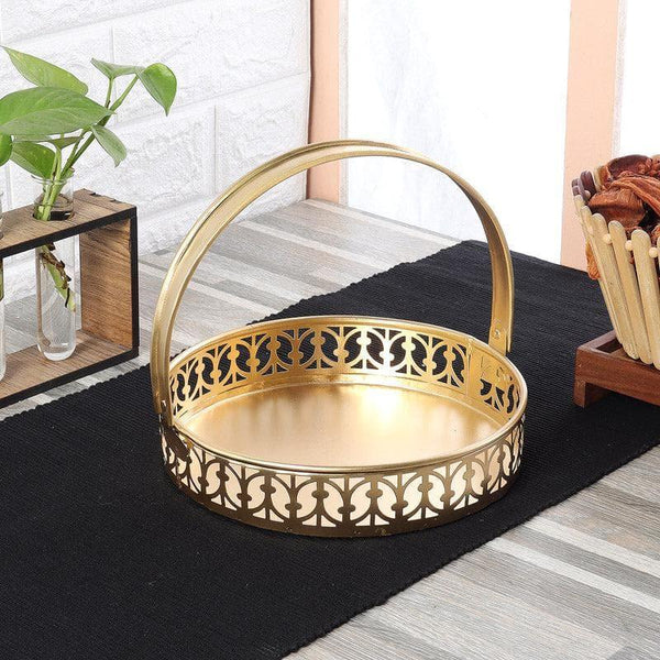 Buy Arsh Rounf Organizer Storage Basket from Vaaree