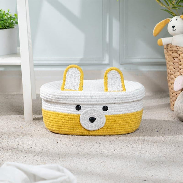 Buy Doggo Kids Cotton Basket Storage Basket from Vaaree