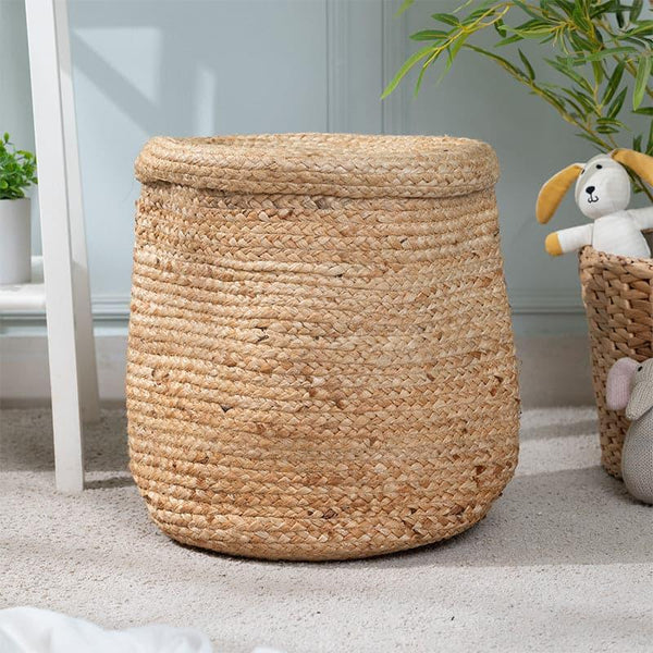 Buy Endero Jute Basket Storage Basket from Vaaree