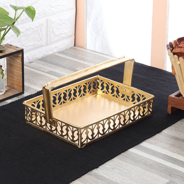 Buy Jalal Rectangle Organizer Storage Basket from Vaaree