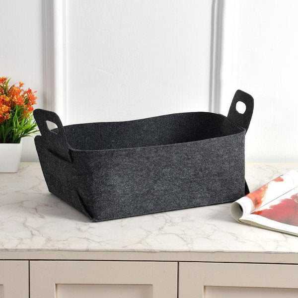 Buy Poeisa Felt Storage Basket Storage Basket from Vaaree