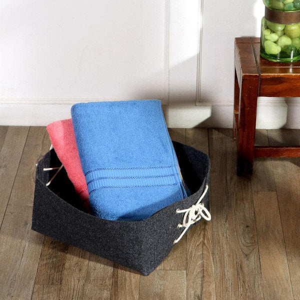 Buy Yasha Felt Storage Basket Storage Basket from Vaaree