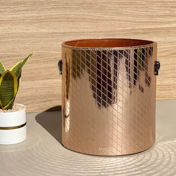 Buy Igola Storage Bin - Gold Storage Bin from Vaaree