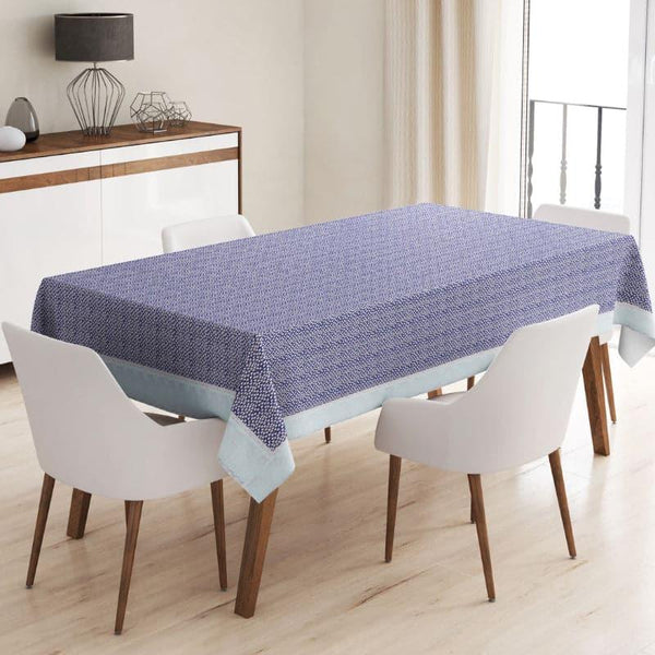 Buy Imoro Floral Table Cloth (Blue) Table Cover from Vaaree