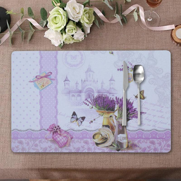 Buy Lavender Dine Placemat - Set Of Six Table Mats from Vaaree