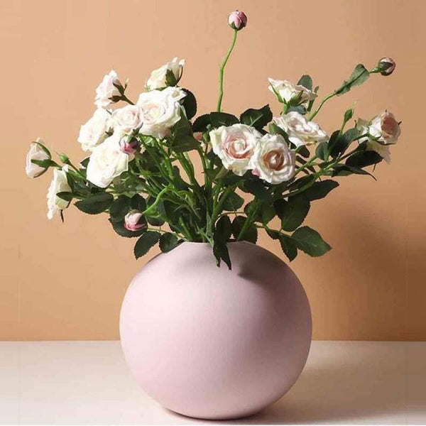 Buy Caim Vase - Pink Vase from Vaaree