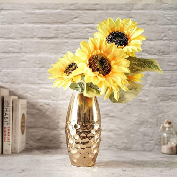 Buy Frudane Metal Vase Vase from Vaaree