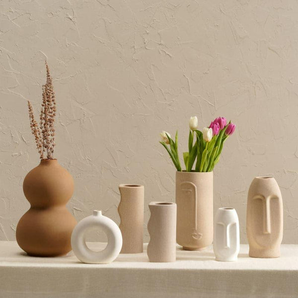 Buy Sand Dune Vase - Set Of Seven Vase from Vaaree