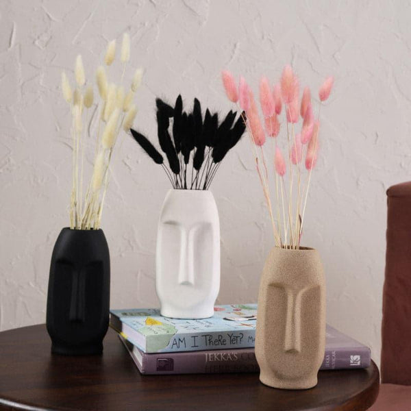 Buy Straight Face Vase - Set Of Three Vase from Vaaree