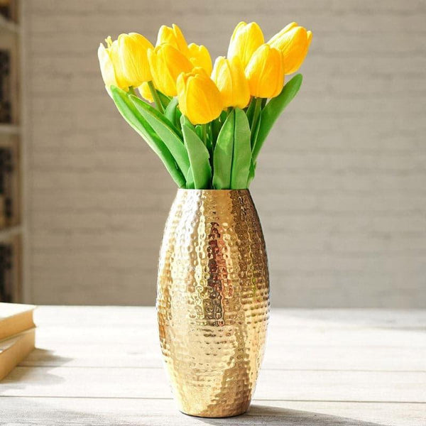 Buy Torale Metal Vase Vase from Vaaree