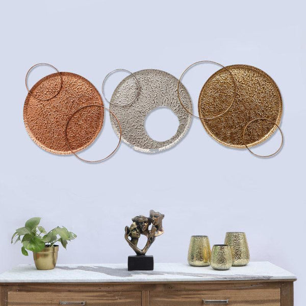 Buy Double Ringo Wall Accent - Set Of Three Wall Accents from Vaaree