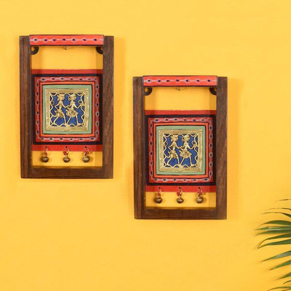 Buy Ethnic Mara Wall Accent - Set Of Two Wall Accents from Vaaree