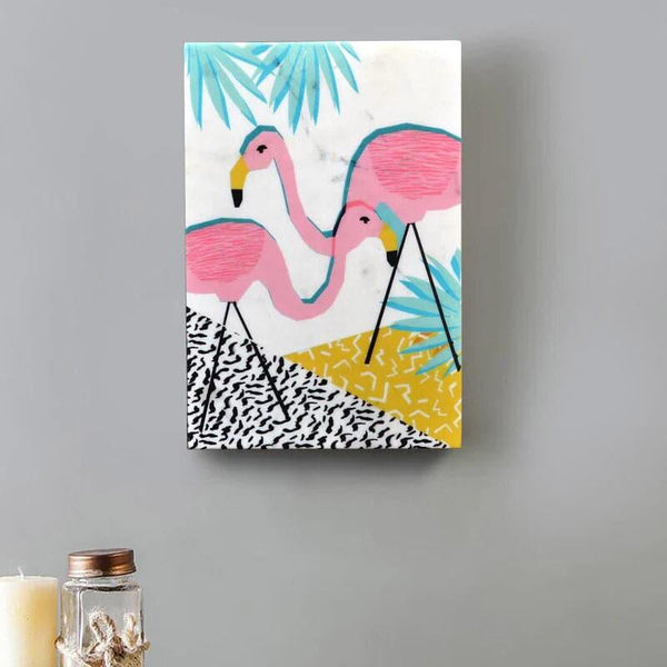 Buy Flamingo Dance Wall Accent Wall Accents from Vaaree