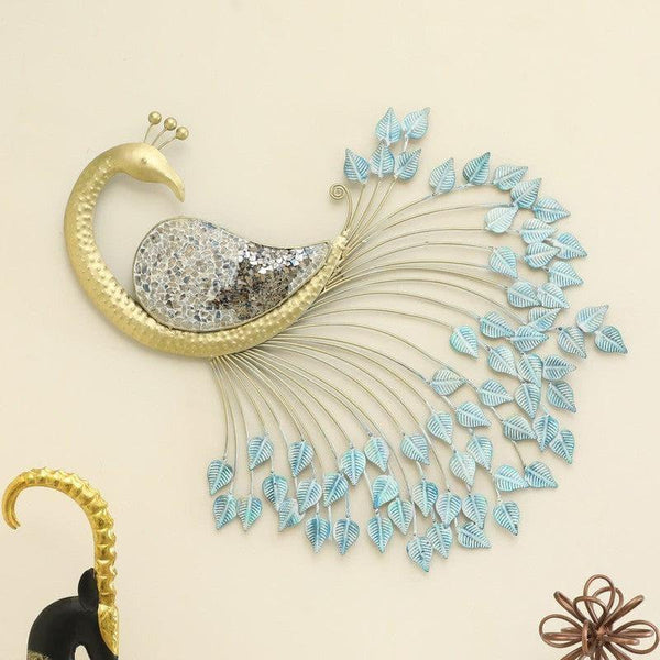 Buy Flavian Peacock Wall Decor Wall Accents from Vaaree