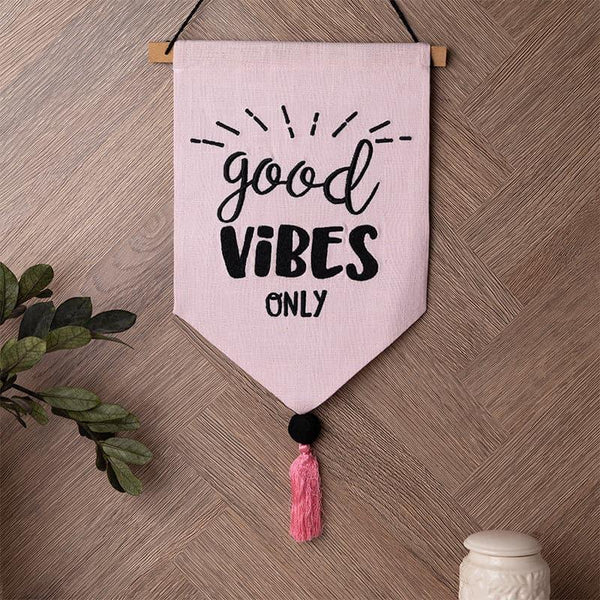 Buy Good Vibes Only Banner Wall Accent Wall Accents from Vaaree