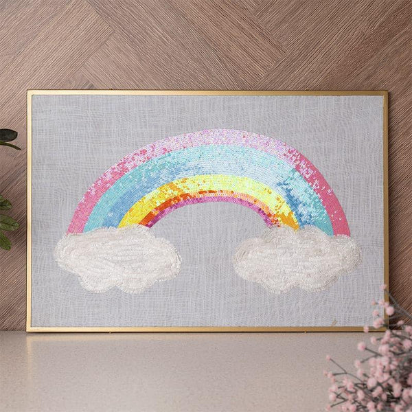 Buy Hue Harmony Wall Accent - Rainbow Collection Wall Accents from Vaaree