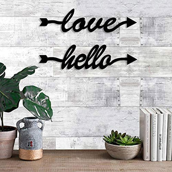 Buy Love Greeting Wall Accent - Set Of Two Wall Accents from Vaaree