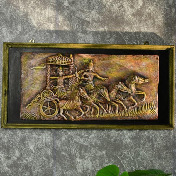 Buy Mahabharatha Legend Wall Accent Wall Accents from Vaaree