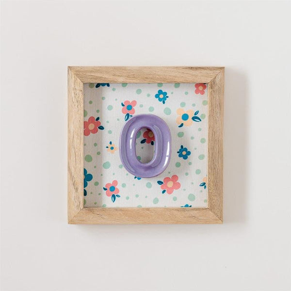 Buy (O) Mini Mottled Mono Wall Hanging - Purple Wall Accents from Vaaree